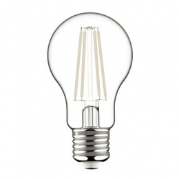LED izzó, filament, E27, gömb, A60, 8,5W, 1055lm, 2700K, AVIDE