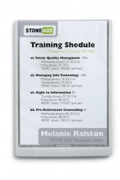 Információs tábla, 210x297 mm, DURABLE „CLICK SIGN”, fehér