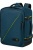Hátizsák, kabin méret, 38l, M-es, AMERICAN TOURISTER "Take2Cabin", tengerkék